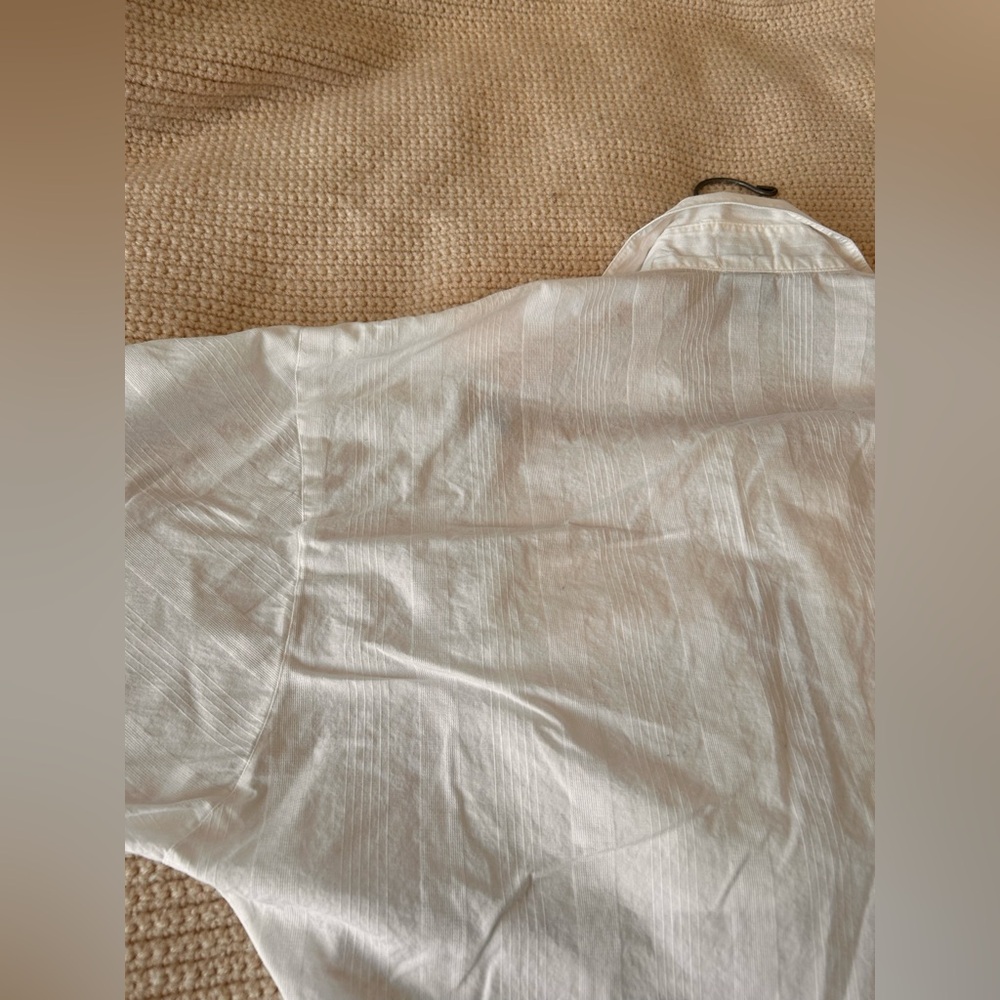 Marithe Francois Girbaud White Button-Up Shirt - Picture 12 of 12